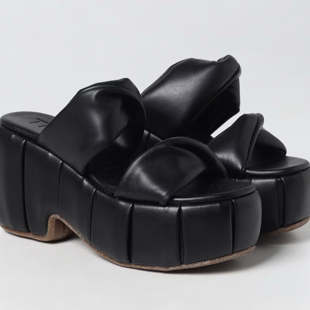 Themoire NWT platform heel sandals - Picture 3 of 12